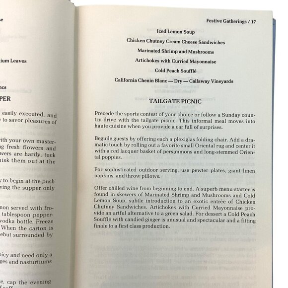 Dallas Texas Junior League Cookbook Hardcover 1978 Recipes Entertaining Tips - Picture 7 of 16